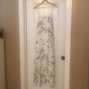 White & Grey Maxi